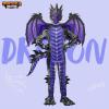 imageSpooktacular Creations Halloween Kid Dragon Costume Boys Dragon Wings Tail and Mask Set for Halloween Dress UpPurple