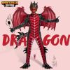imageSpooktacular Creations Halloween Kid Dragon Costume Boys Dragon Wings Tail and Mask Set for Halloween Dress UpRed