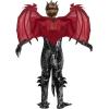 imageSpooktacular Creations Halloween Kid Dragon Costume Boys Dragon Wings Tail and Mask Set for Halloween Dress UpRed