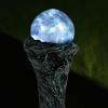 imageSpooktacular Creations Halloween LED Witch Staff Light Up Magic Vintage Walking Cane Prop Stick Accessory for Halloween Wizard Dress Up Party Pretend and Play Costume