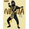 imageSpooktacular Creations Halloween Ninja Costume Kids Ninja Dragon Jumpsuit Set Boys Halloween Costume for DressUp PartyBlackglod