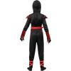 imageSpooktacular Creations Halloween Ninja Costume Kids Ninja Dragon Jumpsuit Set Boys Halloween Costume for DressUp PartyBlackred