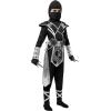 imageSpooktacular Creations Halloween Ninja Costume Kids Ninja Dragon Jumpsuit Set Boys Halloween Costume for DressUp PartyBlacksliver