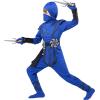 imageSpooktacular Creations Halloween Ninja Costume Kids Ninja Dragon Jumpsuit Set Boys Halloween Costume for DressUp PartyBlueblack