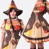 imageSpooktacular Creations Halloween Women Scarecrow Costume Brown Scarecrow Dress Women Adult Halloween Costume