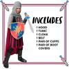 imageSpooktacular Creations Medieval Knight Costume for Kids Boys Dragon Knight Outfit California Costume for Halloween DressUp