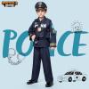 imageSpooktacular Creations Police Costume for Kids Boys in Dark Premium Style for Police Themed Events Parties and More