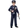 imageSpooktacular Creations Police Costume for Kids Boys in Dark Premium Style for Police Themed Events Parties and More