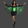 imageSpooktacular Creations Spider Woman Costume Bat Costume Adult Women for Halloween Dress Up PartyBlack