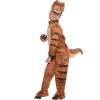 imageSpooktacular Creations Toddler Dinosaur Costume Realistic Brown Twill Trex Costume for Kids Halloween DinosaurTheme Party