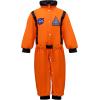 imageSpooktacular Creations Toddler Halloween Astronaut Costume BabyJumpsuit Pilot Costume with Boots for Infant CosplayOrange
