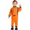 imageSpooktacular Creations Toddler Halloween Astronaut Costume BabyJumpsuit Pilot Costume with Boots for Infant CosplayOrange