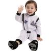 imageSpooktacular Creations Toddler Halloween Astronaut Costume BabyJumpsuit Pilot Costume with Boots for Infant CosplayWhite