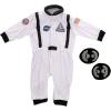 imageSpooktacular Creations Toddler Halloween Astronaut Costume BabyJumpsuit Pilot Costume with Boots for Infant CosplayWhite