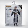 imageSpooktacular Creations Wizard Costume Adult Men Halloween Costumes for Adult Medieval Costume Men with Hooded CloakBlack