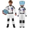 imageSpooktacular Creations Astronaut Costume with Helmet Toddler Astronaut Outfit BoysPilot Jumpsuit Unisex for Halloween PartyWhite