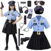 imageSpooktacular Creations Halloween Girls Police Officer Costume Cop Costume Accessories for Kids RolePlaying DressUp Party