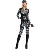 imageSpooktacular Creations Women Paratrooper Costume Army Jumpsuit for Halloween Costume