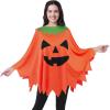 imageSpooktacular Creations Women Pumpkin Poncho Costume Adult Pumpkin Costume Set Halloween Costumes for Women Role Play