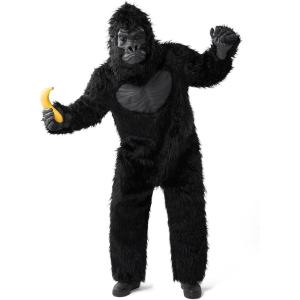 imageSpooktacular Creations Halloween Gorilla Costume Adult Men Ape Costume for Halloween Party