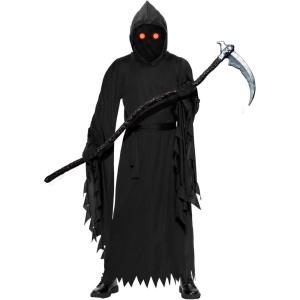 imageSpooktacular Creations Men Adult Grim Reaper Costume with Grim Reaper Accessories for Halloween Costume